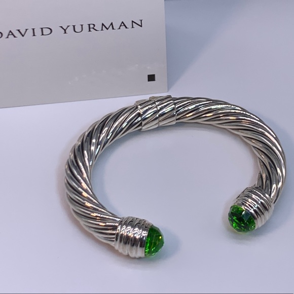 David Yurman 10mm Bracelet with Peridot - Picture 4 of 4